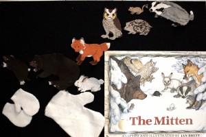 The Mitten felt board